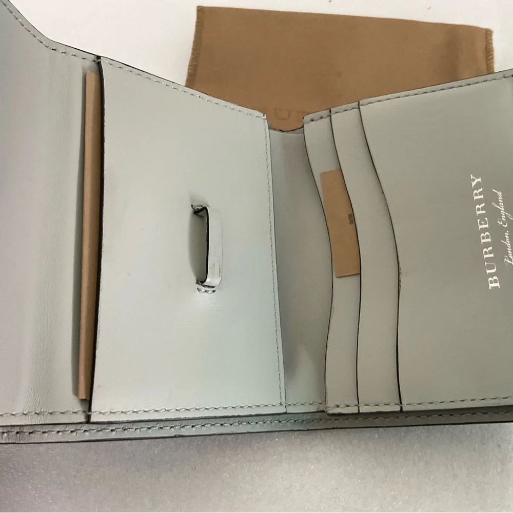 New BURBERRY Harlow Shield Leather Wallet - Picture 6 of 12